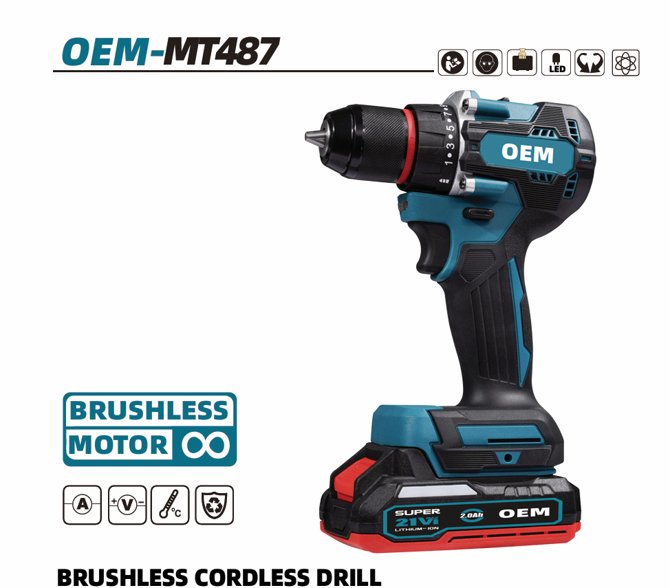 OEM MT-487 20V portable electric drill