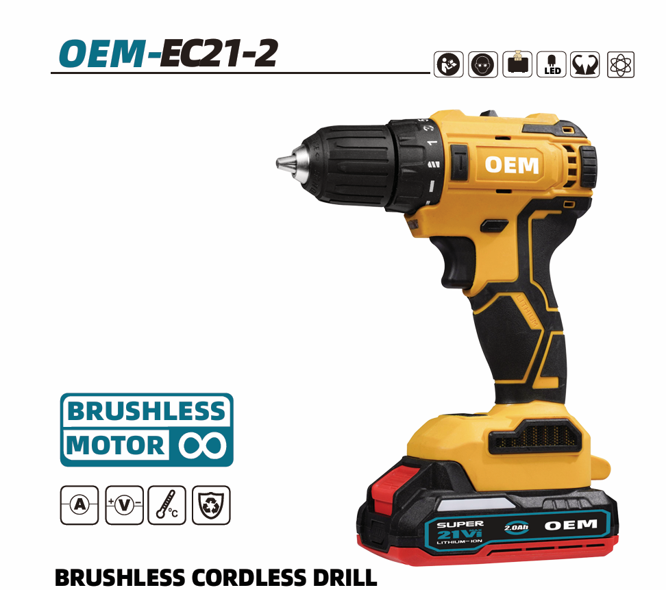 OEM EC21-2 20V small cordless electric drill​
