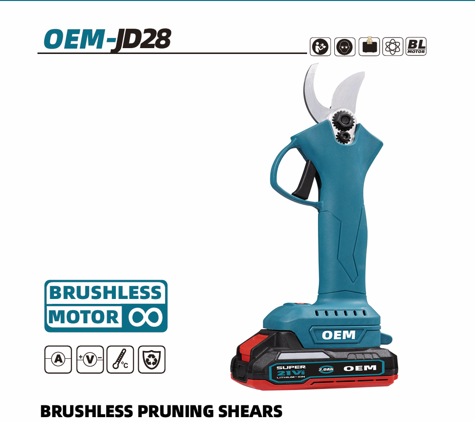 JD28 branch cutter cordless